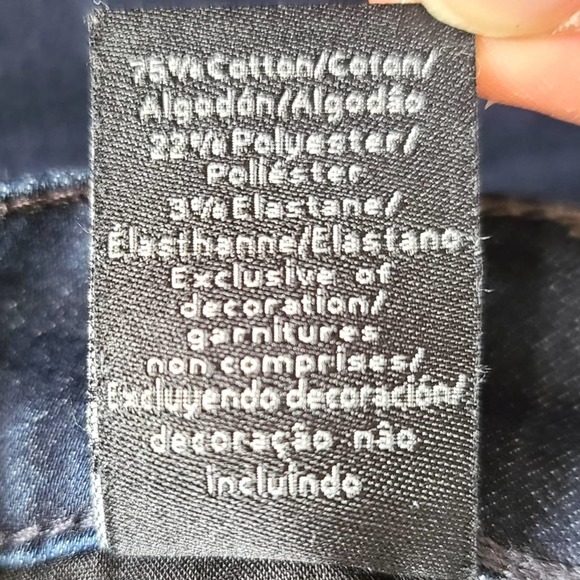 Calvin Klein Women's Curvy Boot Jeans Size 32/14 - Picture 12 of 13